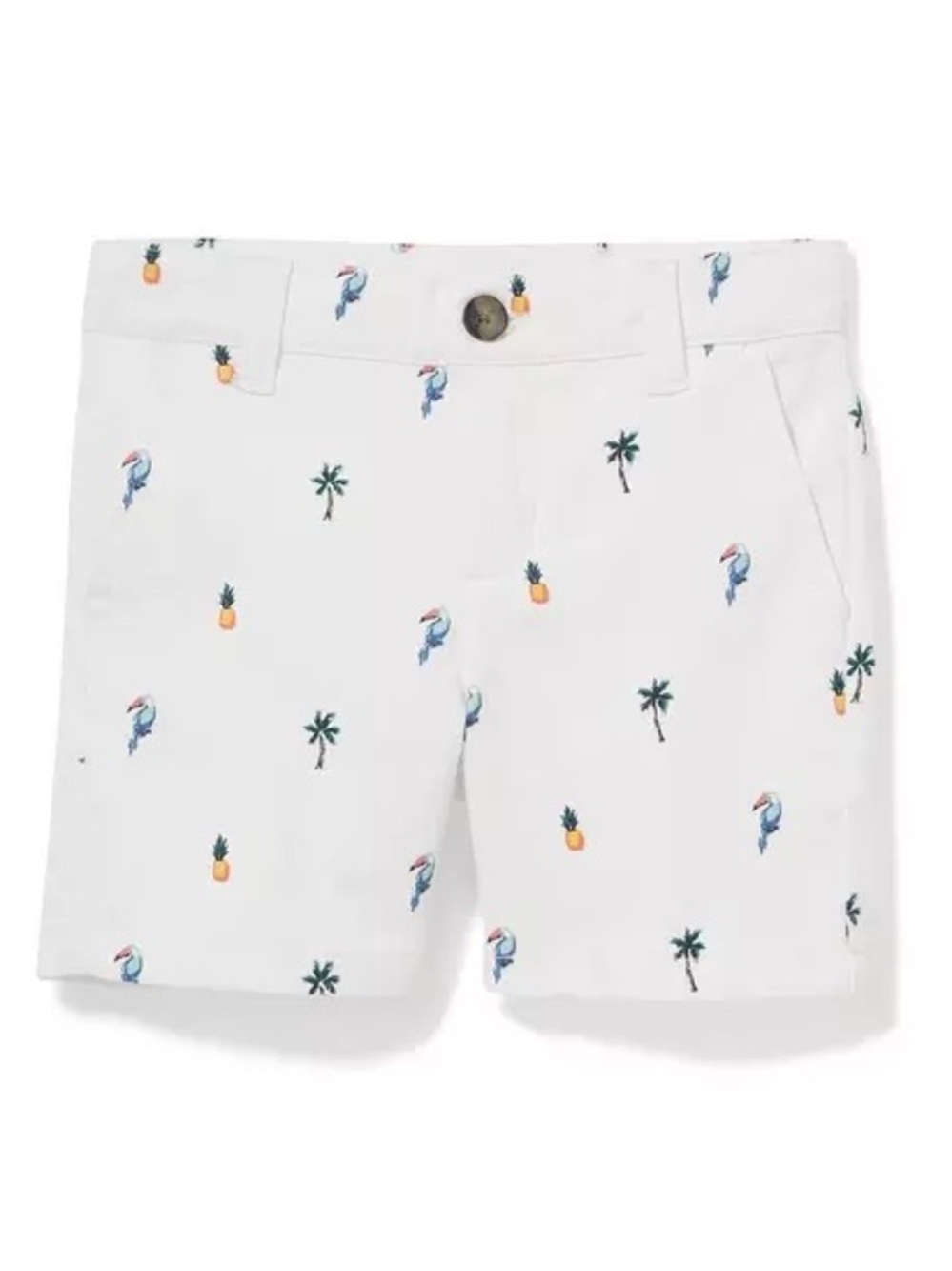 JANIE AND JACK Tropical Print Shorts With Pockets Size 2T NEW